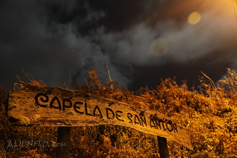 Old Rustic Road Sign